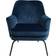 Habitat Celine Blue Armchair 83cm