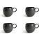 Habitat Preto Mug 40cl 4pcs