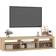 vidaXL LED Light Sonoma Oak TV Bench 180x40cm