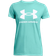 Under Armour Women's Rival Logo Short Sleeve - Radial Turquoise/White