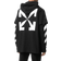 Off-White Monalisa Printing Hoodie - Black