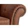 Furniture 786 Oakland Tan Brown Sofa 210cm 3 Seater