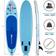 Costway 10 Feet Inflatable Stand Up Paddle Board with Adjustable Paddle Pump