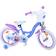 Volare Disney Frozen 2 Childrens Bicycle 2023 Blue/Purple Kids Bike