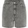 Pieces Abbi MW Denim Shorts - Light Grey Denim