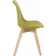 Habitat Jerry Yellow Kitchen Chair 84cm 2pcs