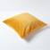 Homescapes Super Soft Cushion Cover Yellow (40x40cm)