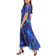 Scarlett & Jo Isabelle Float Sleeve Maxi Dress - Blue Rose