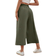 Shein LUNE Loose Fit Casual Elastic Waist 7/8 Length Pants