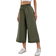 Shein LUNE Loose Fit Casual Elastic Waist 7/8 Length Pants