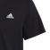 Adidas Kid's Essentials Small Logo Cotton Sportswear T-shirt - Black/White