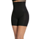 Jockey Skimmies Core Body Smoothing Seamfree High-Waist Mid-Thigh Short - Black