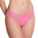 Victoria's Secret Women's Lace-Trim Thong Panty - Tickled Pink