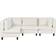 Beliani Unstad Off-White Sofa 228cm 4pcs 4 Seater