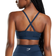 Gymshark Ruched Sports Bra - Navy