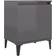 vidaXL 805849 High Gloss Grey Bedside Table 30x40cm