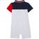 Tommy Hilfiger Boy's Colorblock Logo Romper - White