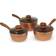 JML Copper Stone Cookware Set with lid 3 Parts