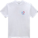 Vans Classic Mini Dual Palm II T-shirt - White/Malibu Blue