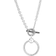 Pandora Moments O Pendant T Bar Necklace - Silver