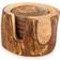 Tunisian Olive Wood Coaster 13cm 6pcs