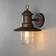 Konstsmide Napoli Black/Rust Wall light