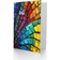 ARTERY8 Greeting Card Dragonfly Wing Close Up Colourful Oil Painting