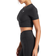 Gymshark Crossover Crop Top - Black