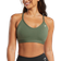 Gymshark V Neck Sports Bra - Core Olive