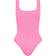 Hunza G Square Neck Swimsuit - Bubblegum