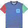 Ralph Lauren Classic Fit Striped Jersey T-shirt - Beach Royal Multi