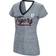 Touch Women's Detroit Tigers Navy Halftime Back Wrap Top V-Neck T-Shirt