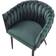 Beliani Milan Dark Green Kitchen Chair 80cm 2pcs