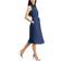 Anne Klein Women's Sleeveless Denim Midi Shirtdress - Indigo