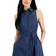 Anne Klein Women's Sleeveless Denim Midi Shirtdress - Indigo