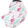 Vnurnrn Guitar Music Pink Stretchy Baby Car Seat Cover