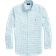 Polo Ralph Lauren Classic Fit Tattersall Performance Shirt - White/ Emerald Multi