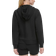 DKNY Women's Rainbow Pride Zip Front Hooded Sweatshirt - Black