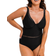 Curvy Kate First Class Plunge One Piece Swimsuit - Black