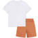 Nike Toddler Hazy Rays Shorts Set - Safety Orange (76M041-N1Y)