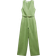 Mango Nan Belt Linen Jumpsuit - Green