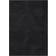 THE RUGS Myshaggy Black 180x270cm