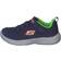 Skechers Kid's Skech-Stepz 2.0 Mini Wanderer Shoes - Navy/Lime