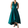 Coast Plunge Waterfall Bridesmaids Maxi Dress - Emerald