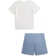 Polo Ralph Lauren Baby's Logo Cotton Jersey Tee & Mesh Short Set - Deckwash White