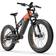 Lankeleisi RV800 MTB Electric Bike 48V 20Ah 750Wa 26inFat Tyre Black/Orange