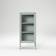 Department Large Slate Grey Glass Cabinet 50x110cm