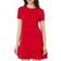 Tommy Hilfiger Women's Crewneck Embroidered Dress - Scarlet