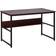 Homcom 2-Tier Brown Writing Desk 120x60cm