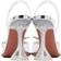 Amina Muaddi Rosie Glass Sling Heels - Transparent